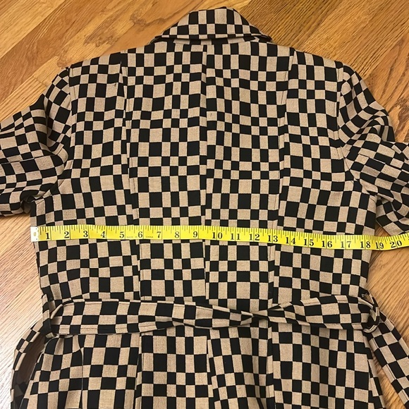 Bebe Wool Belted Trench Coat with Lining. - Picture 16 of 16